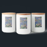 Étiquette Pour Bocaux Monet Water Lilies Chef-d'oeuvre Peinture<br><div class="desc">Monet Water Lilies - Ce tableau Monet classique a été peint par Claude Monet en 1916. Il fait partie de sa célèbre collection de nénuphars où il peint dans son jardin à Giverney,  France. Un tableau de chef-d'oeuvre.</div>
