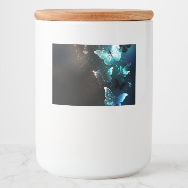 Étiquette Pour Bocaux Papillons de nuit (Devant)