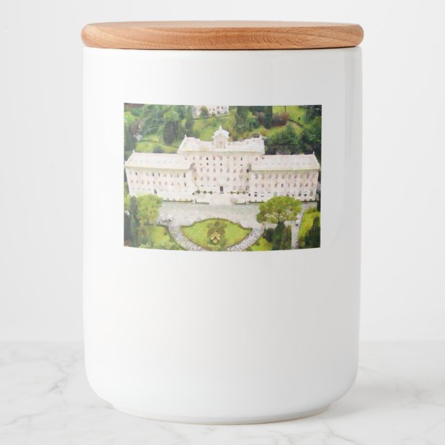Étiquette Pour Bocaux Peinture de Vatican (Devant)