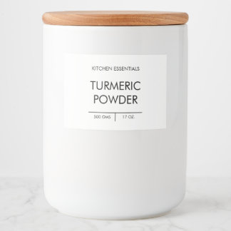 Étiquette Pour Bocaux Produit de stockage personnalisé d'organisation