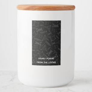 Étiquette Pour Bocaux Purim