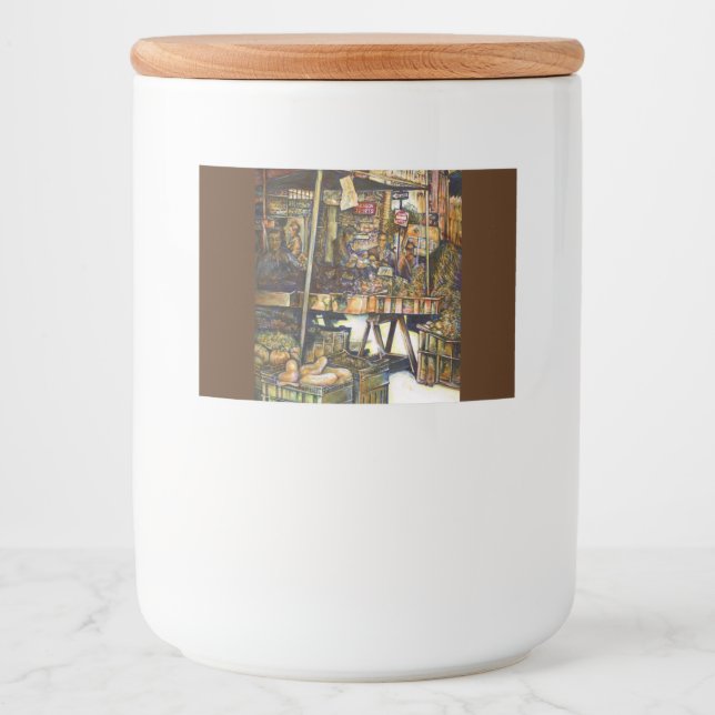 Étiquette Pour Bocaux Rend la créativité plus éclatante (Devant)