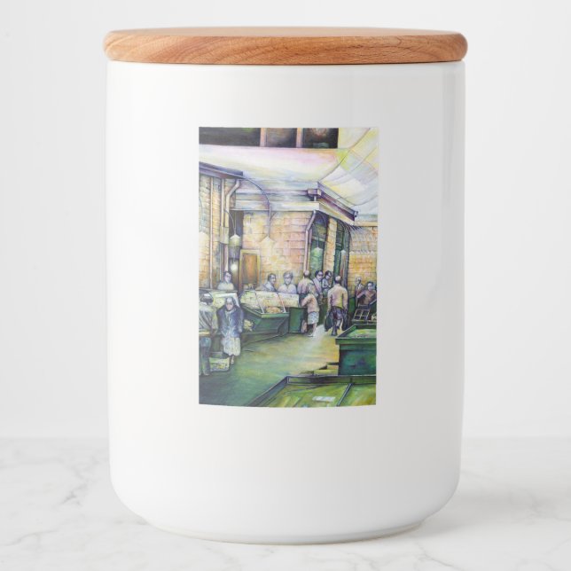 Étiquette Pour Bocaux Si L'Art Refuse La Forme, Alors Grace La Fournira (Devant)