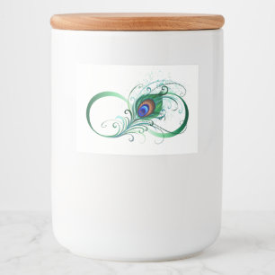 Étiquette Pour Bocaux Symbole de l'Infinity