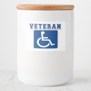 Étiquette Pour Bocaux Vétérinaire handicapé handicapé