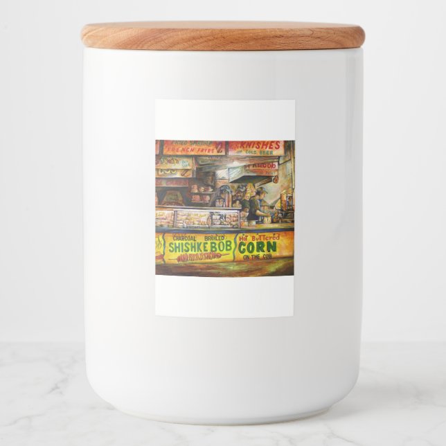 Étiquette Pour Bocaux Vous ne pouvez pas rivaliser avec cela (Devant)