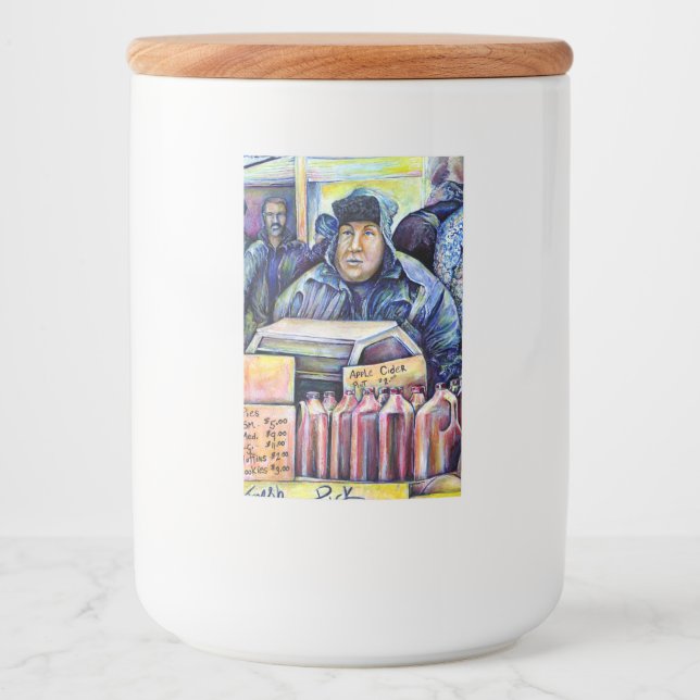 Étiquette Pour Bocaux What I Saw (Devant)