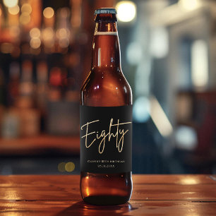 ÉTIQUETTE POUR BOUTEILLES DE BIÈRE 