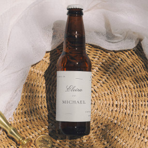 ÉTIQUETTE POUR BOUTEILLES DE BIÈRE 