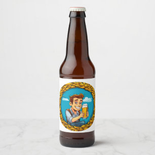 Étiquette Pour Bouteilles De Bière Amateur de bière