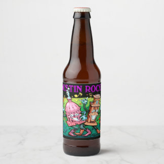 Étiquette Pour Bouteilles De Bière Austin Rocks