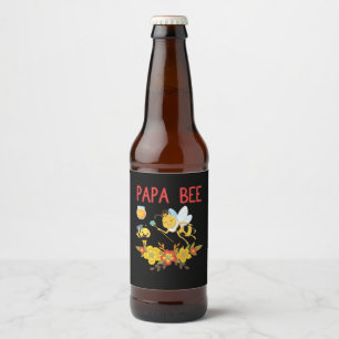 Étiquette Pour Bouteilles De Bière Beekeeper Art Papa Bee 2