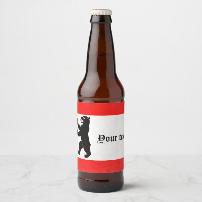 Étiquette Pour Bouteilles De Bière Berlin (Devant)