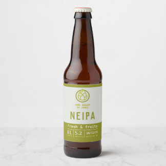 Étiquette Pour Bouteilles De Bière Bière étiquette pour la vente d'embarcation NEIPA 