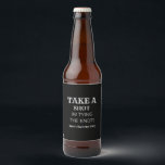 Étiquette Pour Bouteilles De Bière Black I’m Tying The Knot Mariage Bachelor Party<br><div class="desc">Black I’m Tying Mariage Knot Bachelor Party Bière bouteille Étiquettes</div>