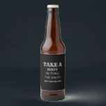 Étiquette Pour Bouteilles De Bière Black I’m Tying The Knot Mariage Bachelor Party<br><div class="desc">Black I’m Tying Mariage Knot Bachelor Party Bière bouteille Étiquettes</div>