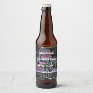 Étiquette Pour Bouteilles De Bière Bouquet Technologique