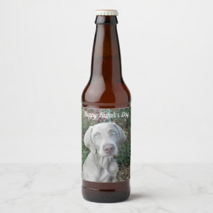 Étiquette Pour Bouteilles De Bière Brooklyn le Weimaraner - Étiquette de bière person