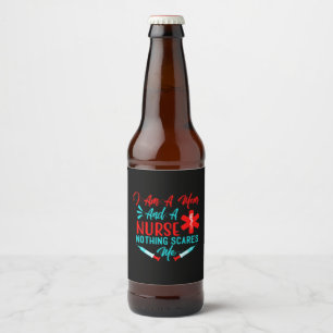 Étiquette Pour Bouteilles De Bière Cadeau Infirmière Je Suis Une Mère Et Une Infirmiè
