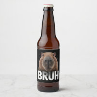 Capybara Drôle Bruh 