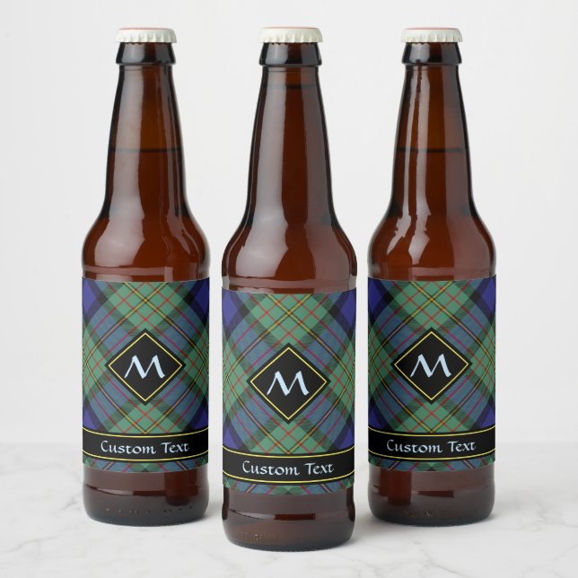 Étiquette Pour Bouteilles De Bière Clan MacLaren Tartan (Bouteilles)
