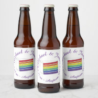 Coupe de gâteau Mariage arc-en-ciel Coeur pourpre 