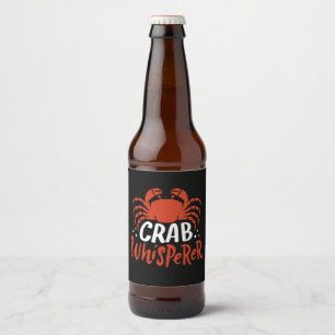 Étiquette Pour Bouteilles De Bière Crabe - Crabe Whisperer