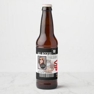 Étiquette Pour Bouteilles De Bière Créez vos propres manières du passage 8 de VIP d