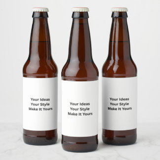 Étiquette Pour Bouteilles De Bière Créez votre propre étiquette de bouteille de bière
