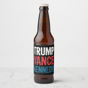 Étiquette Pour Bouteilles De Bière Élection Trump Vance Kennedy 2024