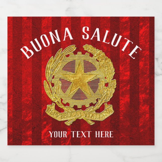 Étiquette Pour Bouteilles De Bière Étiquette de bière italien (Étiquettes simples)