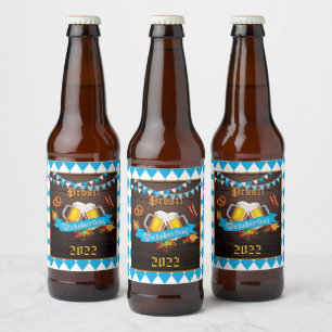 Étiquette Pour Bouteilles De Bière Étiquette de bouteille de bière Oktoberfest