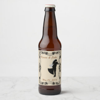 Étiquette Pour Bouteilles De Bière Étiquette de bouteille de bière personnalisée de m