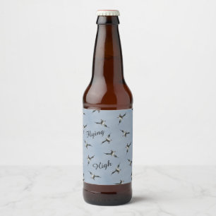 Étiquette Pour Bouteilles De Bière Étiquette de bouteille de pélican à atterrissage s
