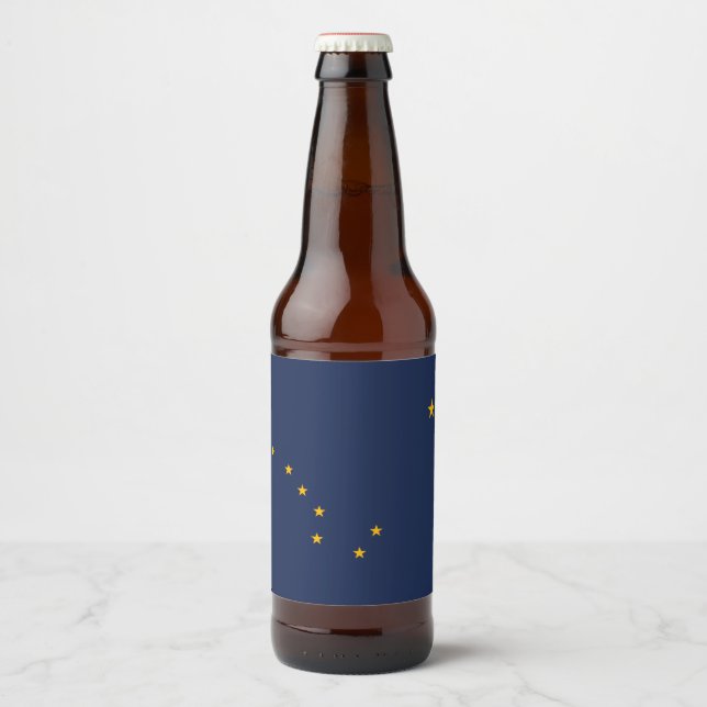Étiquette Pour Bouteilles De Bière Graphique d'indicateur dynamique de l'état de l'Al (Devant)