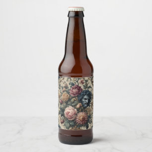 Étiquette Pour Bouteilles De Bière Grimoire Blue Moon – Victorien gothique