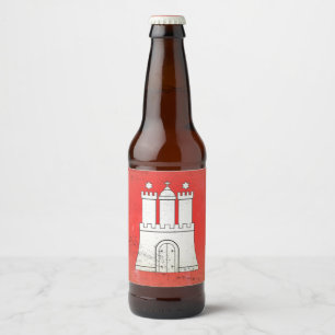 Étiquette Pour Bouteilles De Bière Hambourg
