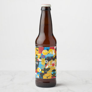 Étiquette Pour Bouteilles De Bière Heure d'été