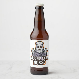 Étiquette Pour Bouteilles De Bière Infirmière de soins de santé Ghoul Infirmière fant