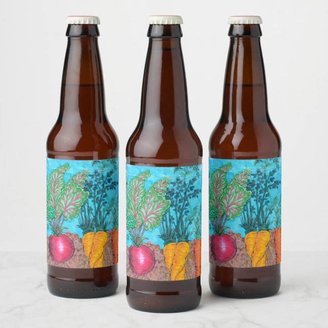 Étiquette Pour Bouteilles De Bière Jardin (Bouteilles)