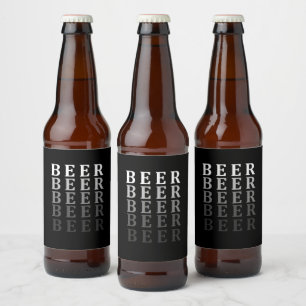 Étiquette Pour Bouteilles De Bière La bière, la conception des amateurs de bière