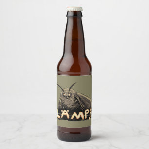 Étiquette Pour Bouteilles De Bière Lamp? Moth Meme