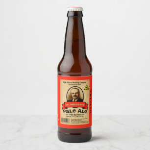 Étiquette Pour Bouteilles De Bière Le Pale Ale de M. Molotov