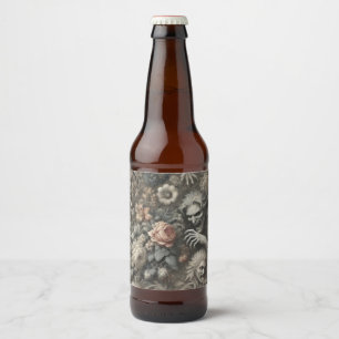 Étiquette Pour Bouteilles De Bière Les Greys – Conception Victorienne Gothique