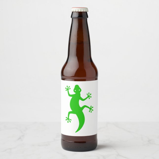 Étiquette Pour Bouteilles De Bière Lizard du sud-ouest (Devant)