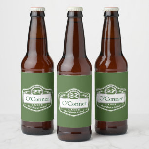 Étiquette Pour Bouteilles De Bière Nom personnalisé Meilleure bière Nom personnalisé