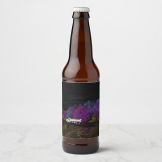 Étiquette Pour Bouteilles De Bière oscar feuilles de la fête