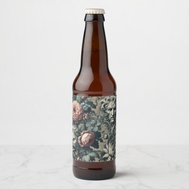 Étiquette Pour Bouteilles De Bière Pale Purge - gothique victorien (Devant)