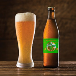 Étiquette Pour Bouteilles De Bière Personnaliser drôle gator sud pêche surf vent