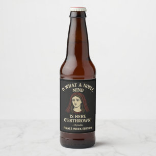 Étiquette Pour Bouteilles De Bière Quelle intelligence est renversée